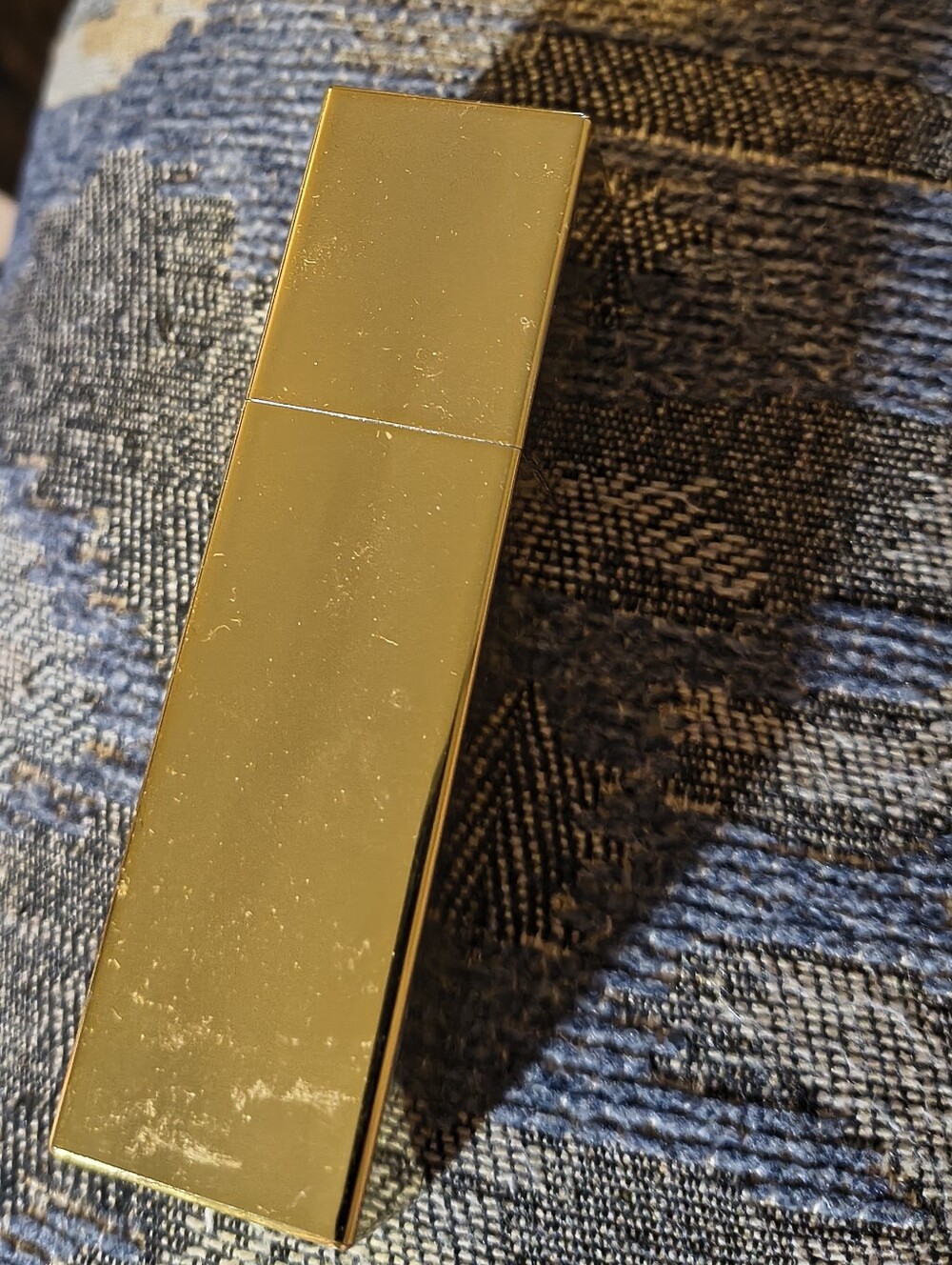 Estee Lauder Black and Gold Square Lipstick